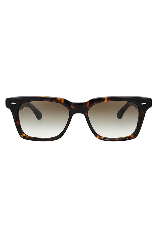Lunettes de soleil en écaille havane mouchetée