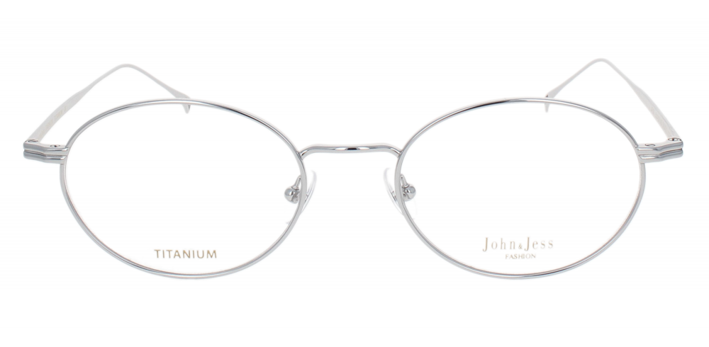 John & Jess Fashion JF68 Eyeglasses - Silver
