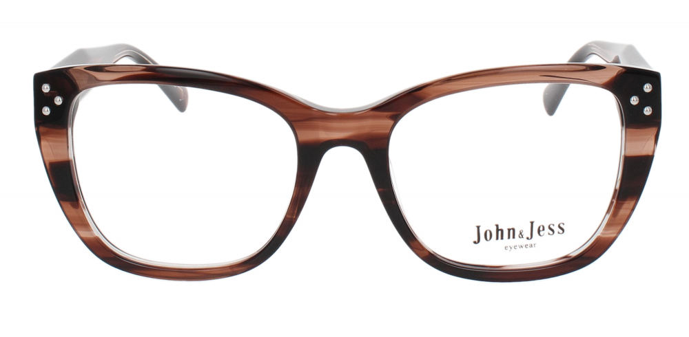 Lunette de vue John & Jess J625 - Marron Marbré