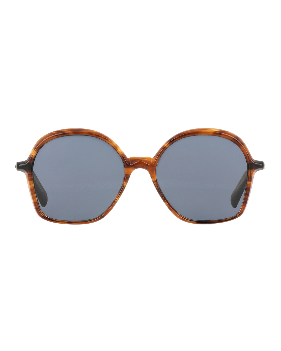 Lunettes de soleil 70s - écaille caramel