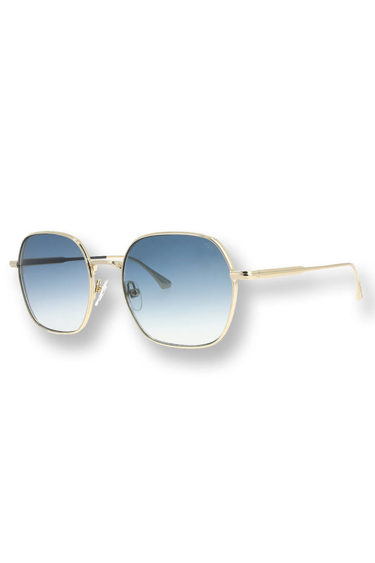 Lunettes de soleil en métal - Dore Clair