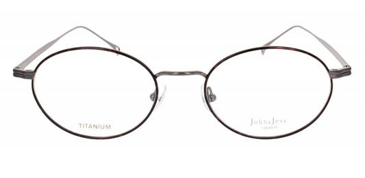 Lunette de vue John & Jess Fashion JF68 - Ecaille / Marron