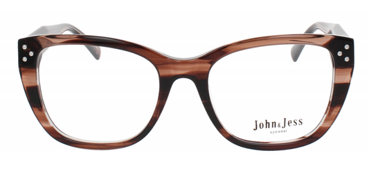 Lunette de vue John & Jess J625 - Marron Marbré