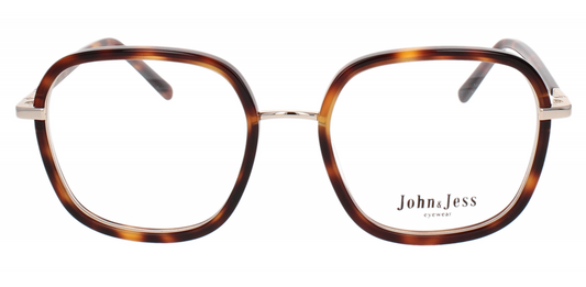 Lunette de vue John & Jess JA35PL - Écaille marron