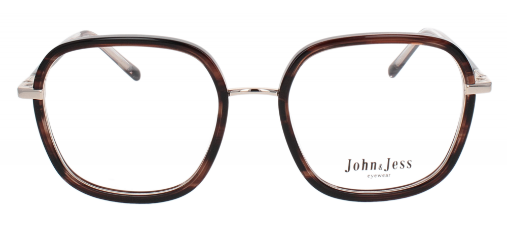 Lunette de vue John & Jess JA35PL - Marron Marbré