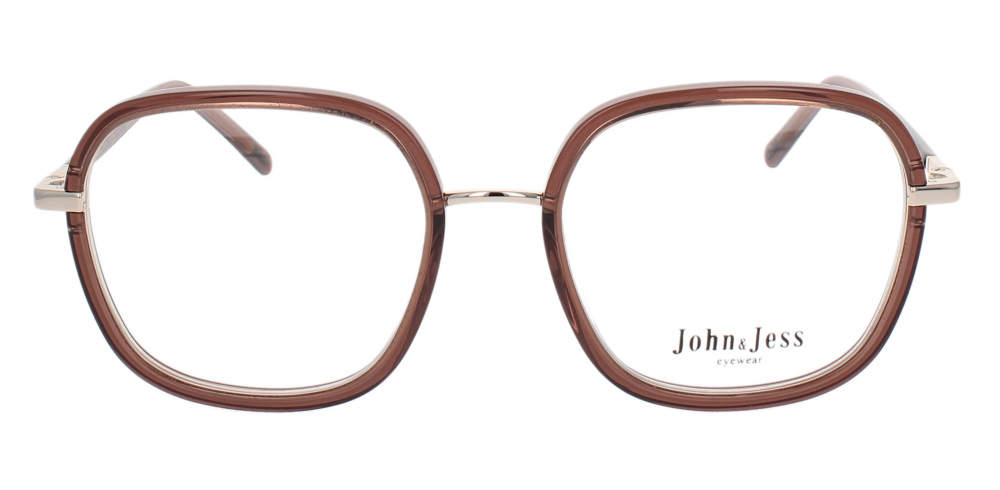 Lunette de vue John & Jess JA35PL - Marron Translucide