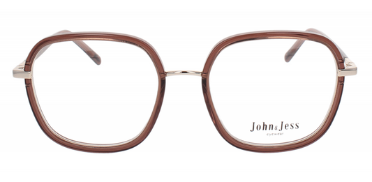 Lunette de vue John & Jess JA35PL - Marron Translucide
