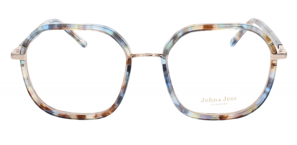 Lunette de vue John & Jess JA36P - Écaille / Turquoise