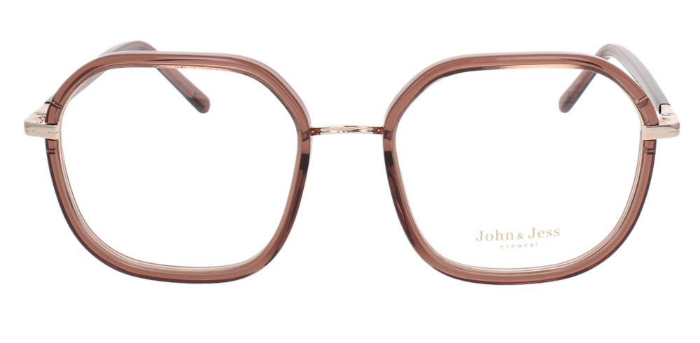 Lunette de vue John & Jess JA36P - Marron Translucide